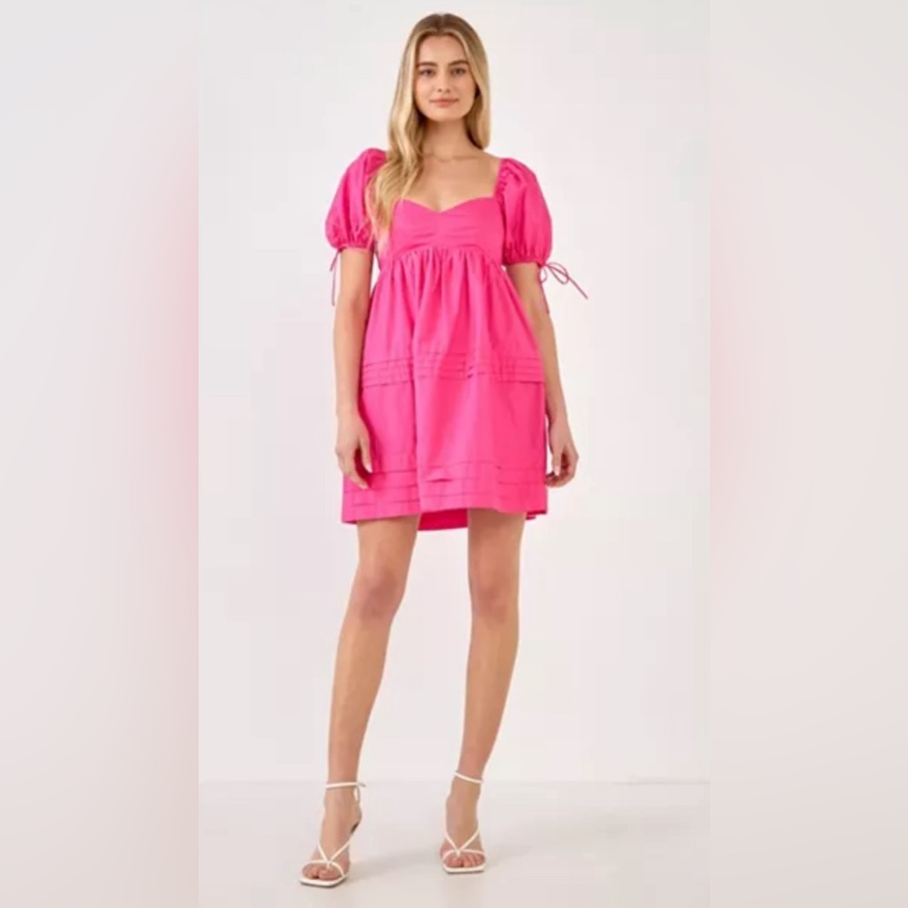 ENGLISH FACTORY Size: LARGE Color: PINK. NEW!!